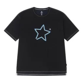 Tricou cu logo One Star, mărimi asiatice, „Black BLue”