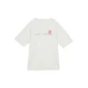 Tricou cu logo „Put-a-Smile-On-Your-Face” Mărimi asiatice „Alb”