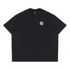 Tricou cu logo skateboard, mărimi asiatice „Negru”