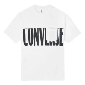 Tricou cu logo tipar text pe buzunar, mărimi asiatice „Alb”