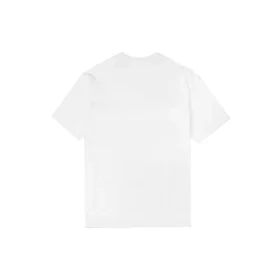 Tricou cu logo tipar text pe buzunar, mărimi asiatice „Alb”