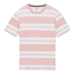 Tricou cu logo Wordmark Mărimi Asia „Roz”