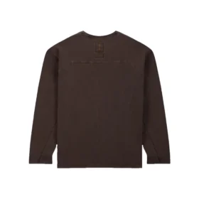 Tricou cu mânecă lungă Converse x A-COLD-WALL* Mărimi asiatice „Maro închis”