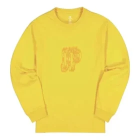 Tricou cu mânecă lungă Converse x Asap Nast, mărimi asiatice „Galben”