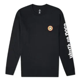 Tricou cu mânecă lungă Converse x Bugs Bunny, mărimi asiatice „Negru”