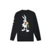 Tricou cu mânecă lungă Converse x Bugs Bunny, mărimi asiatice „Negru”