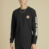 Tricou cu mânecă lungă Converse x Bugs Bunny, mărimi asiatice „Negru”