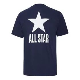Tricou cu mânecă scurtă Chuck Taylor All Star cu logo alfabet „Albastru”