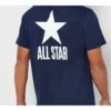 Tricou cu mânecă scurtă Chuck Taylor All Star cu logo alfabet „Albastru”