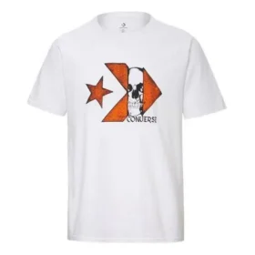 Tricou cu mânecă scurtă Chuck Taylor Skull Logo Mărimi asiatice „Alb”