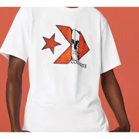 Tricou cu mânecă scurtă Chuck Taylor Skull Logo Mărimi asiatice „Alb”
