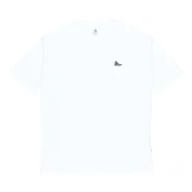 Tricou cu mânecă scurtă Converse SS22 Classic Chuck Printing pentru bărbați, alb Tricou cu mânecă scurtă Converse SS22 Classic Chuck Printing pentru bărbați, alb