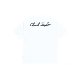 Tricou cu mânecă scurtă Converse SS22 Classic Chuck Printing pentru bărbați, alb Tricou cu mânecă scurtă Converse SS22 Classic Chuck Printing pentru bărbați, alb
