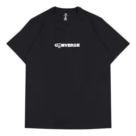Tricou cu mânecă scurtă Earth Moon Sun, mărimi asiatice „Negru”