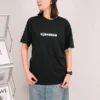 Tricou cu mânecă scurtă Earth Moon Sun, mărimi asiatice „Negru”
