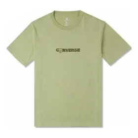Tricou cu mânecă scurtă Earth Moon Sun, mărimi asiatice „Verde deschis”