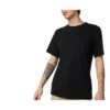 Tricou cu mânecă scurtă, imprimeu cu litere, negru