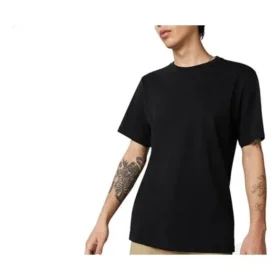 Tricou cu mânecă scurtă, imprimeu cu litere, negru