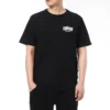 Tricou cu mânecă scurtă Keep Moving, mărimi asiatice „Black”