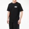 Tricou cu mânecă scurtă Keep Moving, mărimi asiatice „Black”