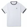 Tricou cu mânecă scurtă Ringer, mărimi asiatice „Alb”