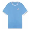 Tricou cu mânecă scurtă Ringer, mărimi asiatice „Light Blue”