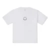 Tricou cu mânecă scurtă Smiley, mărimi asiatice „Alb”
