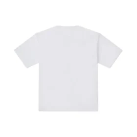 Tricou cu mânecă scurtă Smiley, mărimi asiatice „Alb”