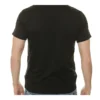Tricou cu mâneci scurte Converse pentru bărbați, din bumbac pur, cu litere, negru