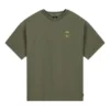 Tricou cu mâneci scurte Converse x Patta Four-Leaf Clover Mărimi asiatice „Verde măslin”