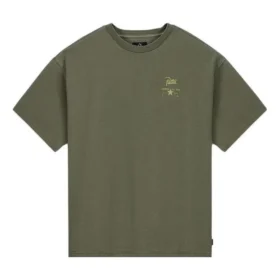 Tricou cu mâneci scurte Converse x Patta Four-Leaf Clover Mărimi asiatice „Verde măslin”