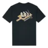 Tricou cu mâneci scurte și buzunar cu imprimeu sushi, mărimi asiatice „Negru”