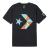 Tricou cu mâneci scurte Peace and Unity Mărimi asiatice „Negru”