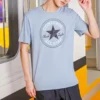 Tricou cu patch Chuck, mărimi asiatice „Armory Blue”