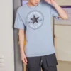 Tricou cu patch Chuck, mărimi asiatice „Armory Blue”