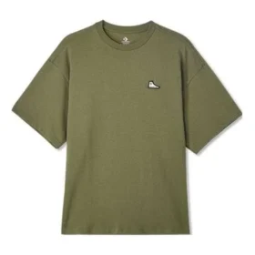 Tricou cu patch-uri de adidași, mărimi asiatice „Verde”