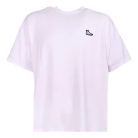 Tricou cu patch-uri Go-To Sneaker, mărimi asiatice „Alb”