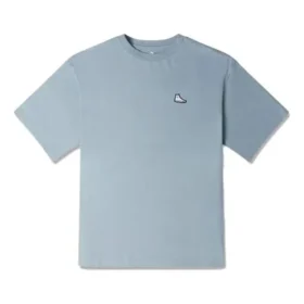 Tricou cu patch-uri Go-To Sneaker, mărimi asiatice „Tidepool Grey”