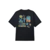 Tricou Daydreamer Mărimi Asia „Negru”