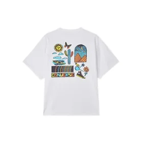 Tricou Daydreamer Mărimi asiatice „Alb”