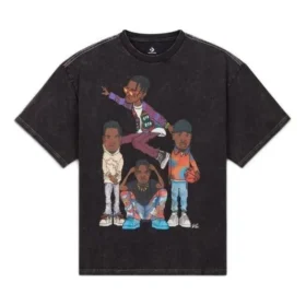 Tricou de jucător Shai Gilgeous-Alexander, mărimi asiatice, „Negru”