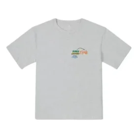 Tricou de pescuit de vară, mărimi asiatice „Grey”