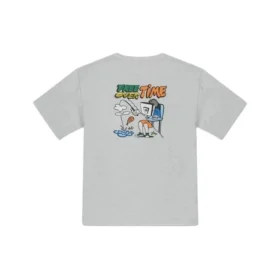 Tricou de pescuit de vară, mărimi asiatice „Grey”
