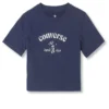 Tricou de skateboard „Navy”