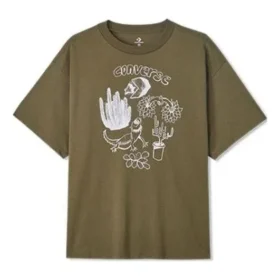 Tricou Desert Neighbors, mărimi asiatice, „Verde măslin”