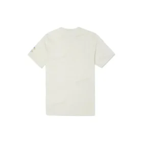 Tricou din bumbac jersey Peace & Unity Mărimi asiatice „Egret”