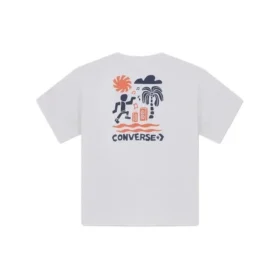 Tricou Festival Vibe Mărimi asiatice „Alb”
