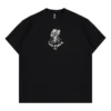 Tricou Flower Friends Mărimi asiatice „Negru”