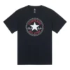 Tricou Go-To Chuck Taylor All Star Patch cu croială standard, mărimi asiatice „Negru”