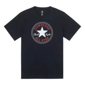 Tricou Go-To Chuck Taylor All Star Patch cu croială standard, mărimi asiatice „Negru”